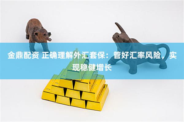 金鼎配资 正确理解外汇套保：管好汇率风险，实现稳健增长